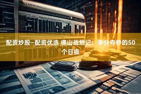 配资炒股—配资优选 佛山战蚊记：争分夺秒的50个日夜